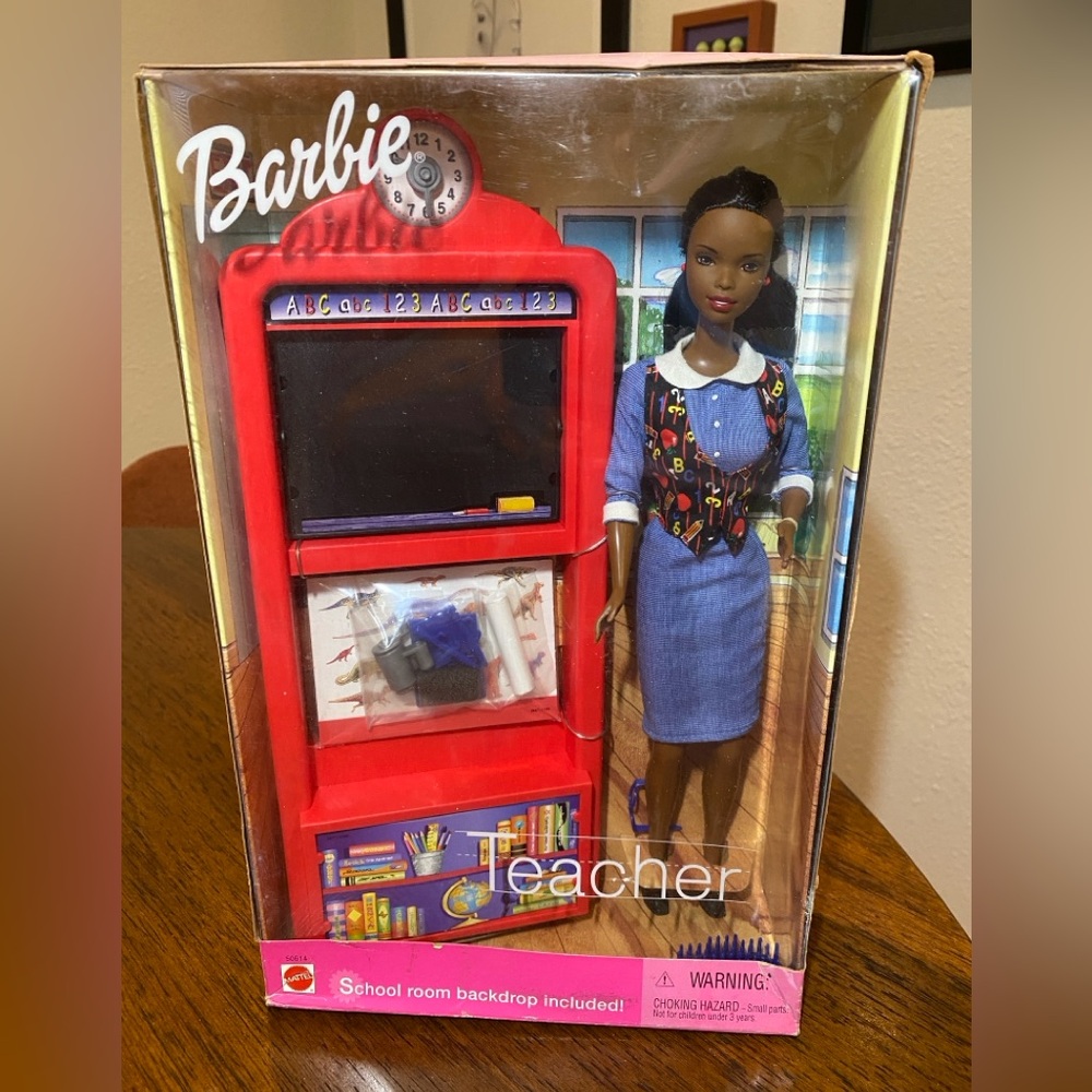 Barbie Teacher Doll with Classroom Set